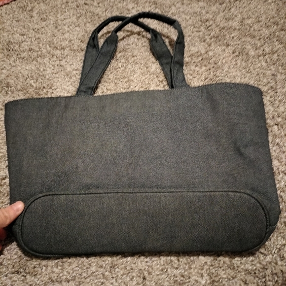 Victoria's Secret Corset Tote Bag Pink Satin Inside - Picture 5 of 5